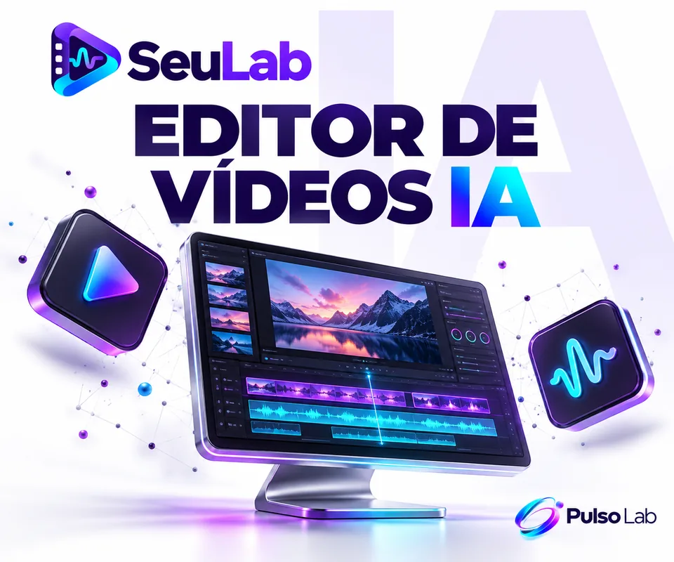 SeuLab, Editor de Vídeos IA, da Pulso Lab